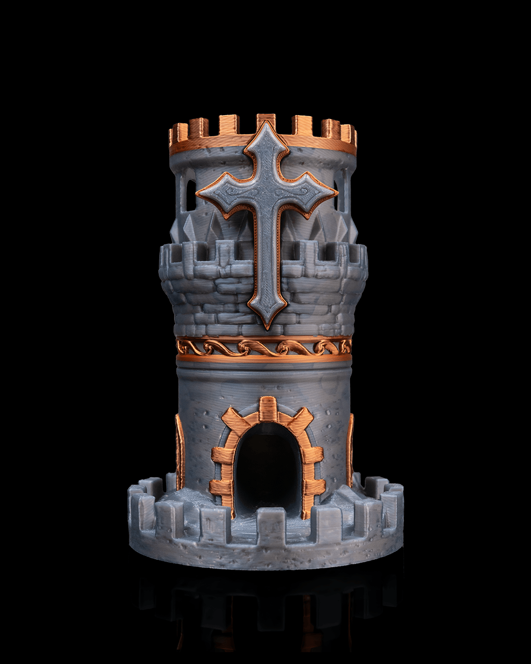 2693 - Tower of the Valiant Can Holder & Dice Tower