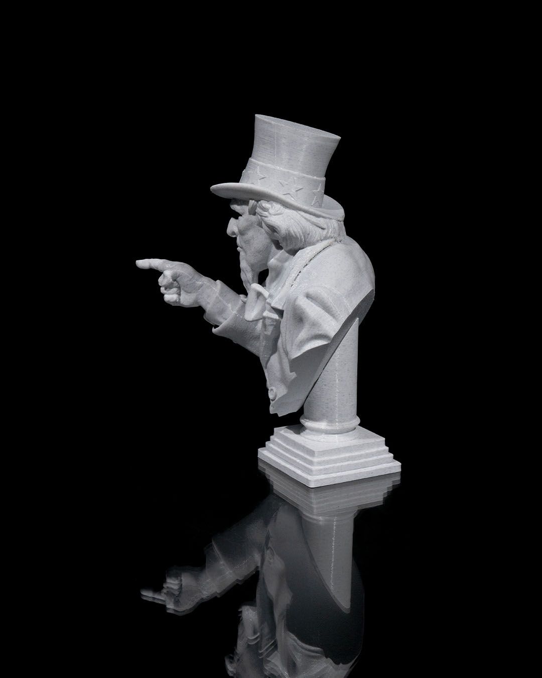 1731 - Uncle Sam Bust