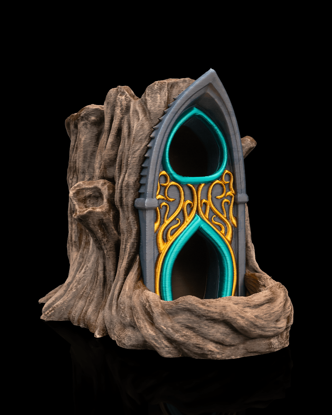 2689 - Verdant Sanctuary Can Holder & Dice Tower