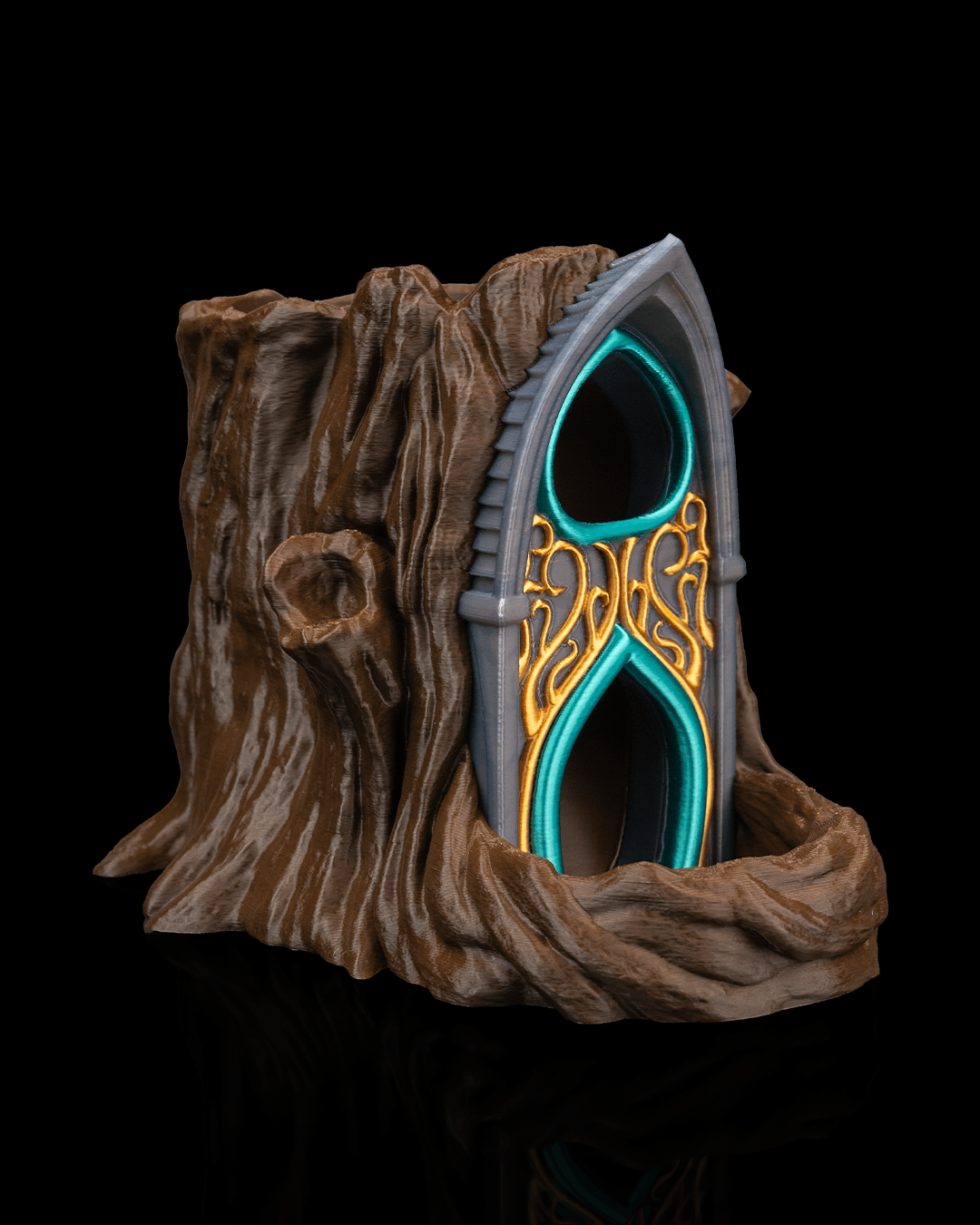 2689 - Verdant Sanctuary Can Holder & Dice Tower