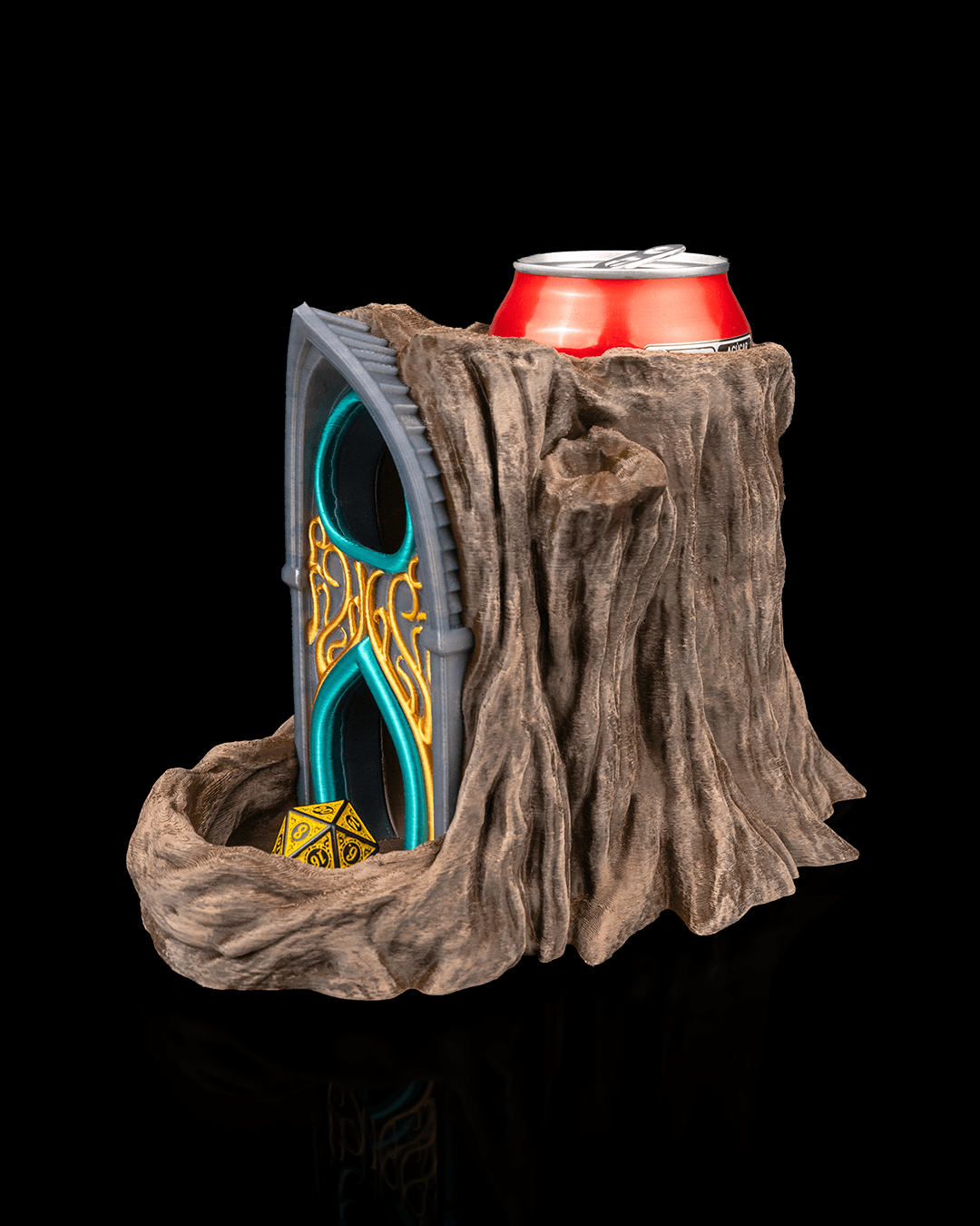 2689 - Verdant Sanctuary Can Holder & Dice Tower