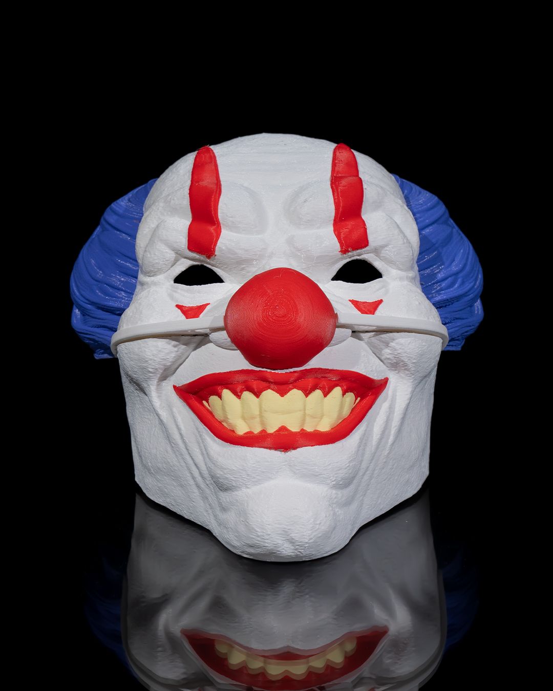 1458 - Wearable Evil Clown Mask