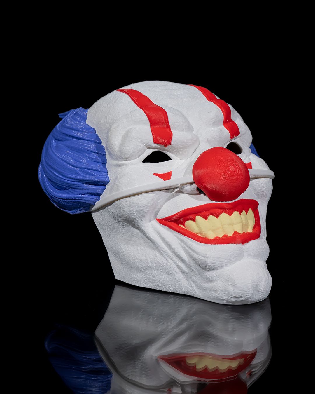1458 - Wearable Evil Clown Mask