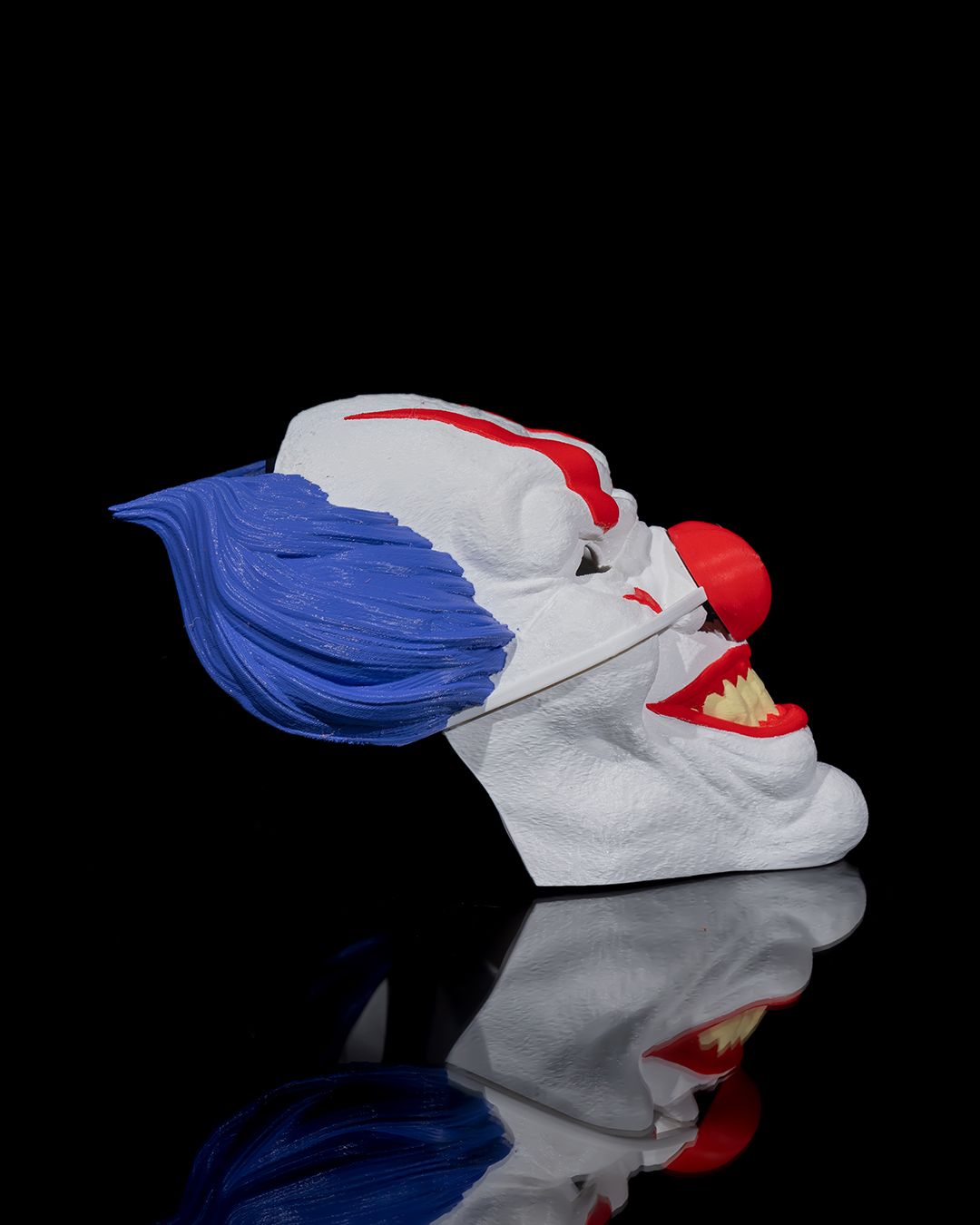 1458 - Wearable Evil Clown Mask