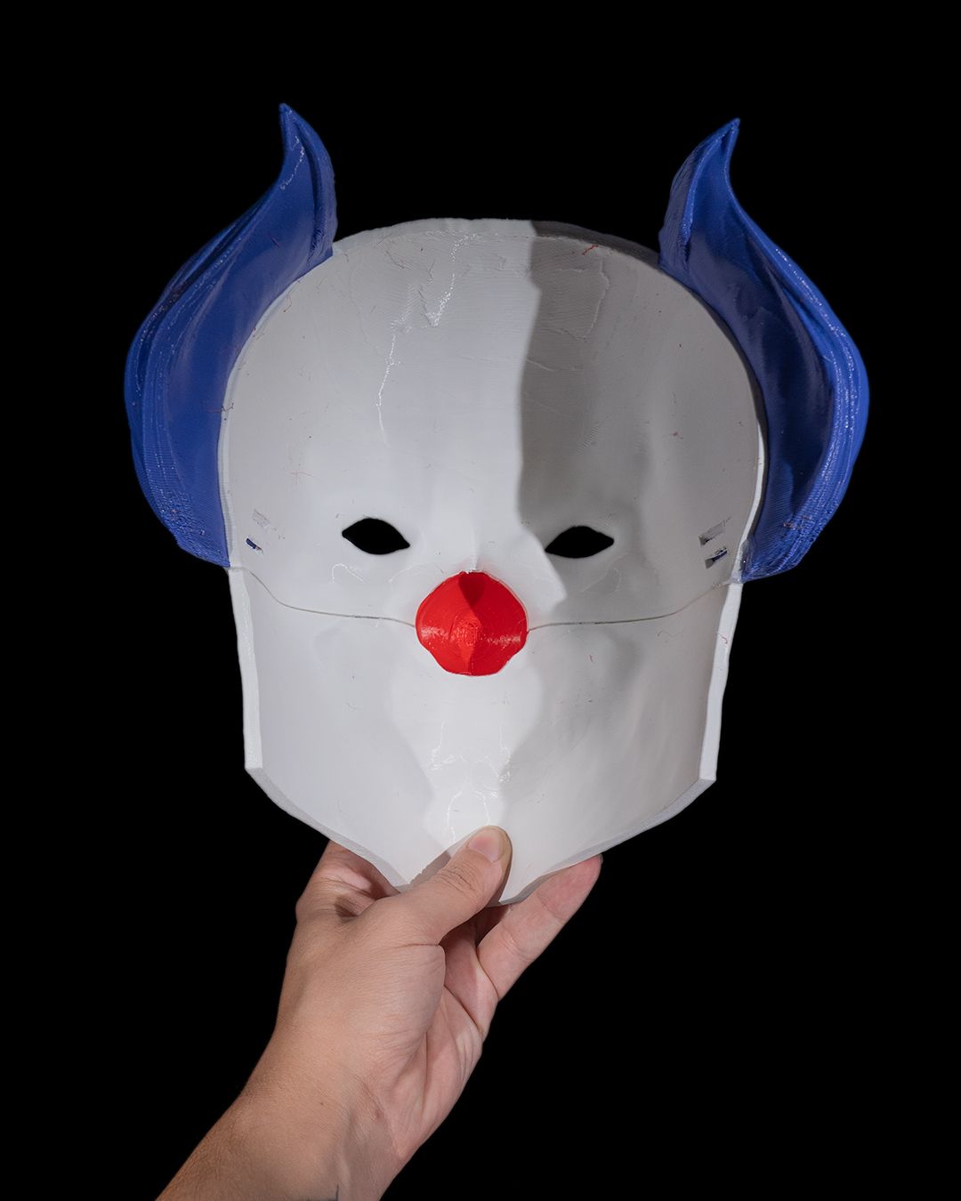 1458 - Wearable Evil Clown Mask