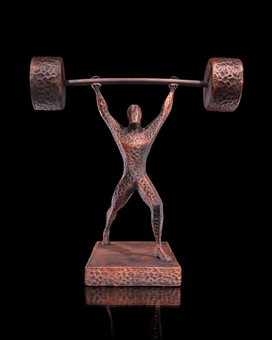 1884 - Weightlifting Statue
