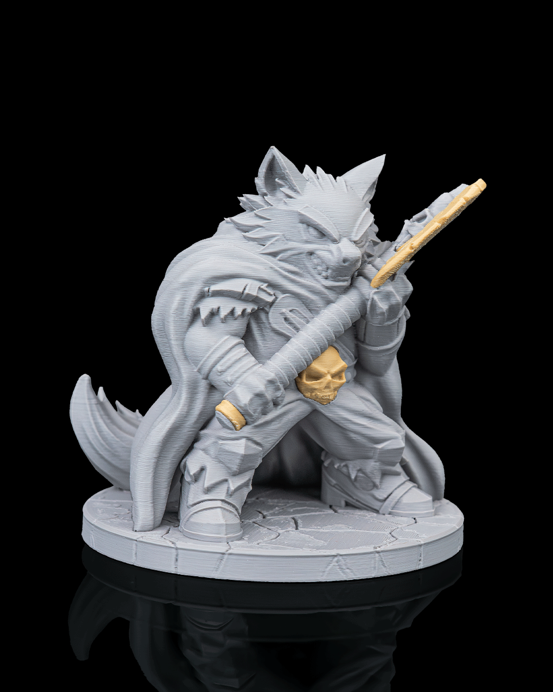 3985 - Wolf Barbarian