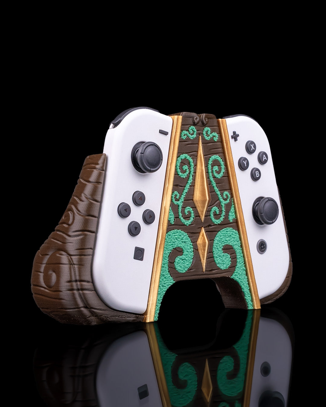 2757 - Wooden Relic Dual Controller Grip
