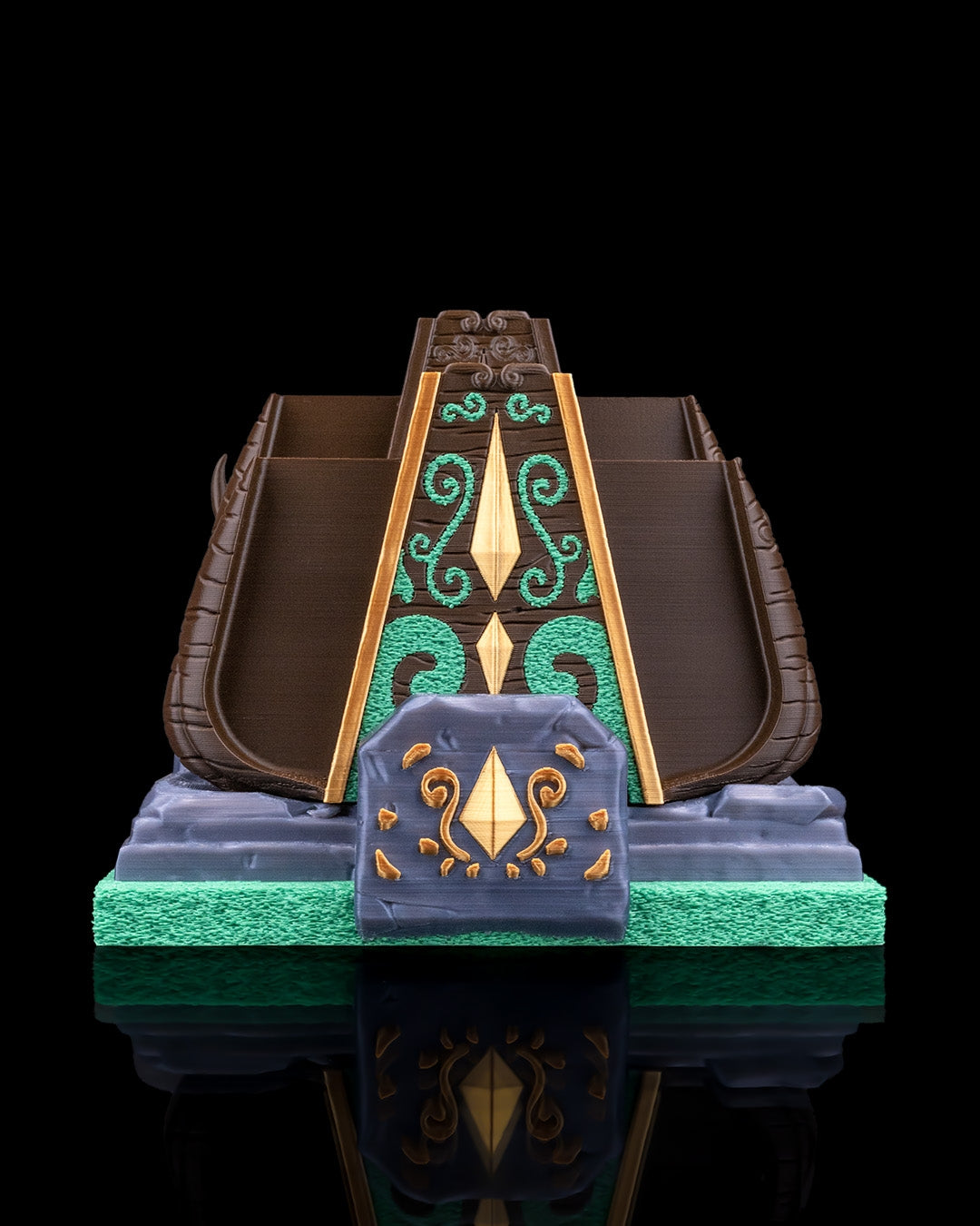 2757 - Wooden Relic Dual Controller Grip