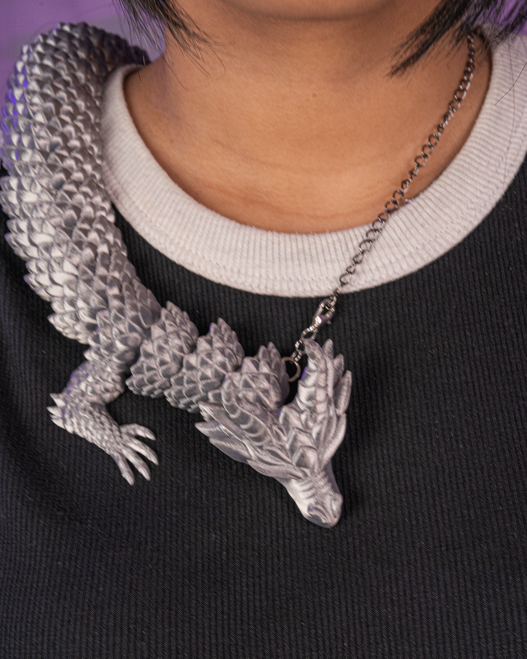 3455 - Wyrm Embrace - Necklace