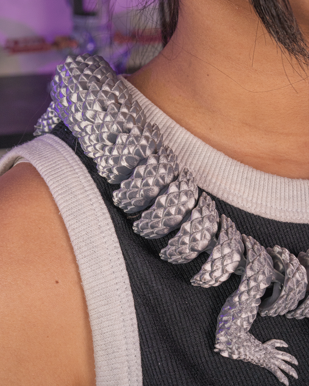 3455 - Wyrm Embrace - Necklace