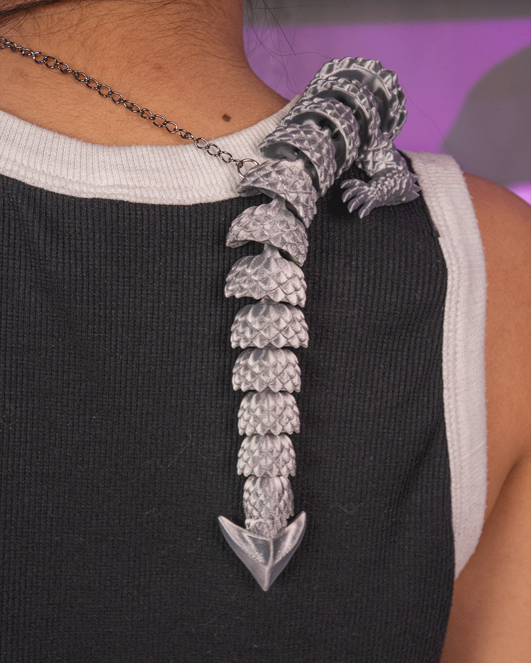 3455 - Wyrm Embrace - Necklace