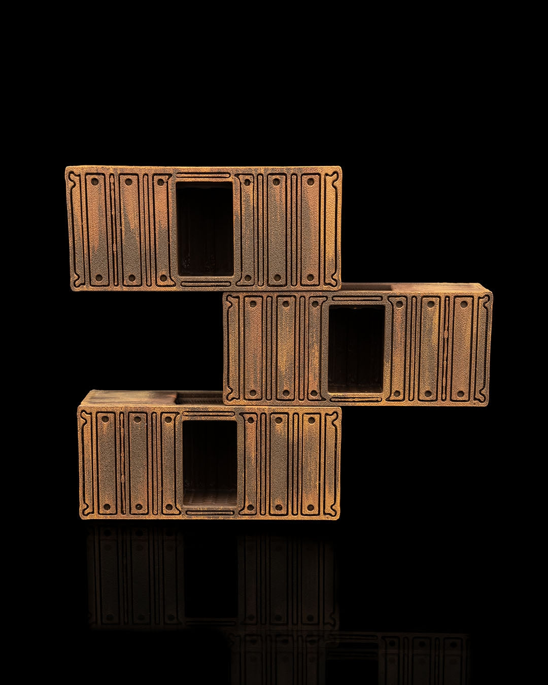 2559 - Zig Zag Pencil Box