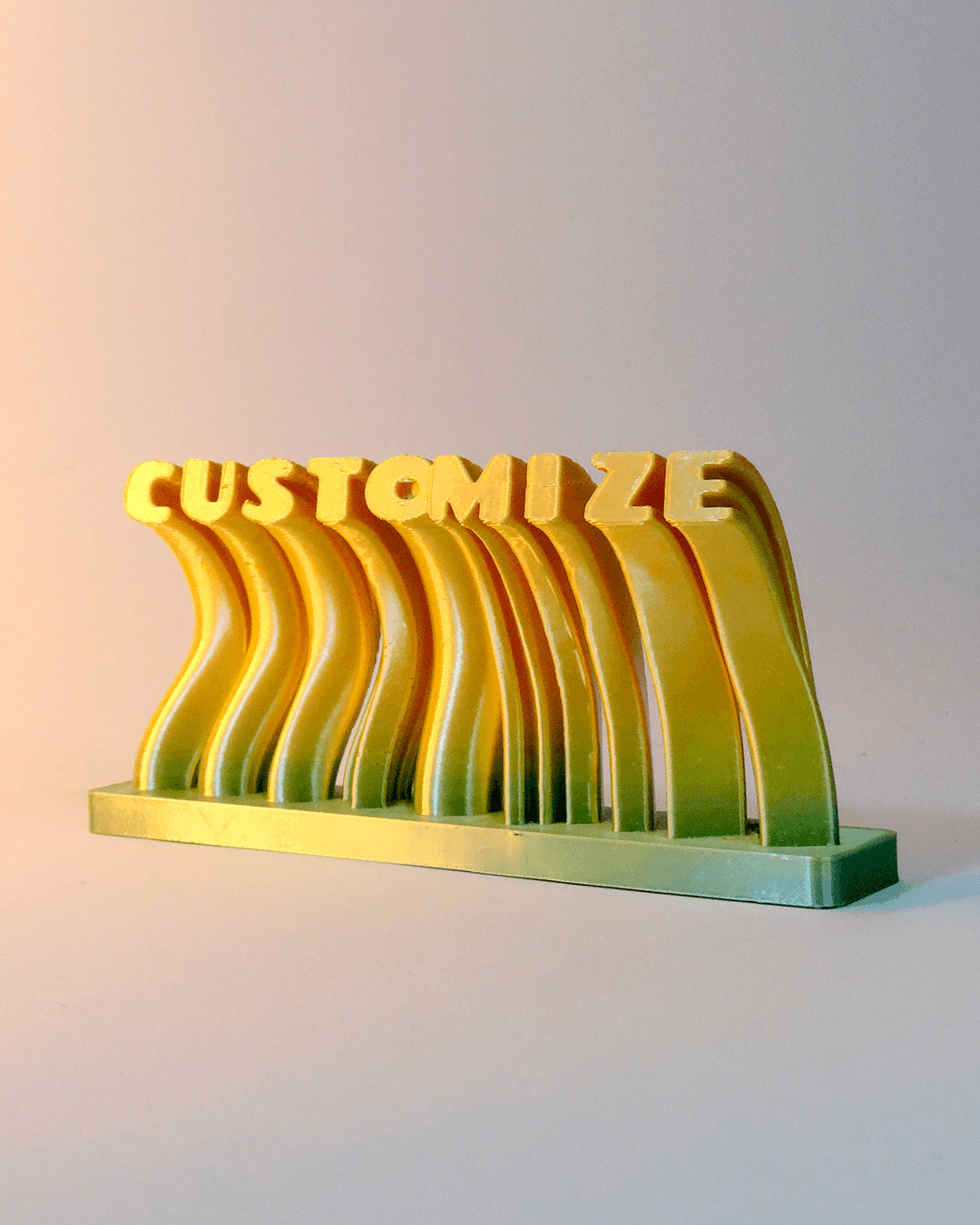 0194 - Customizable Crazy Letters