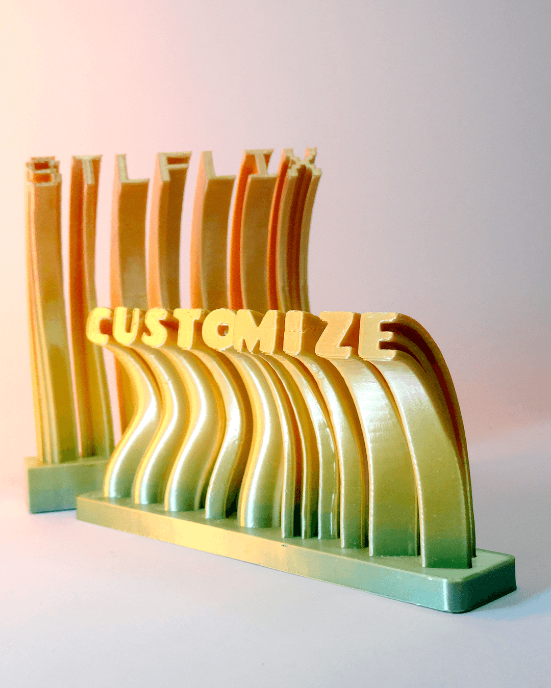 0194 - Customizable Crazy Letters