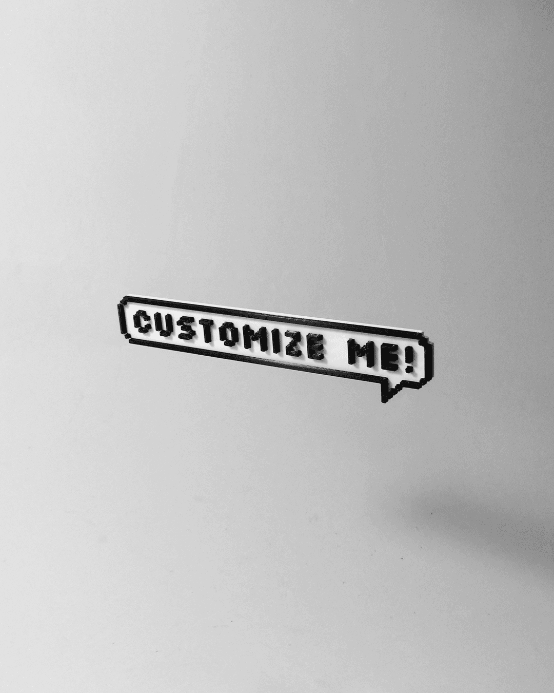 0193 - Customizable 8-Bit Speech Bubble