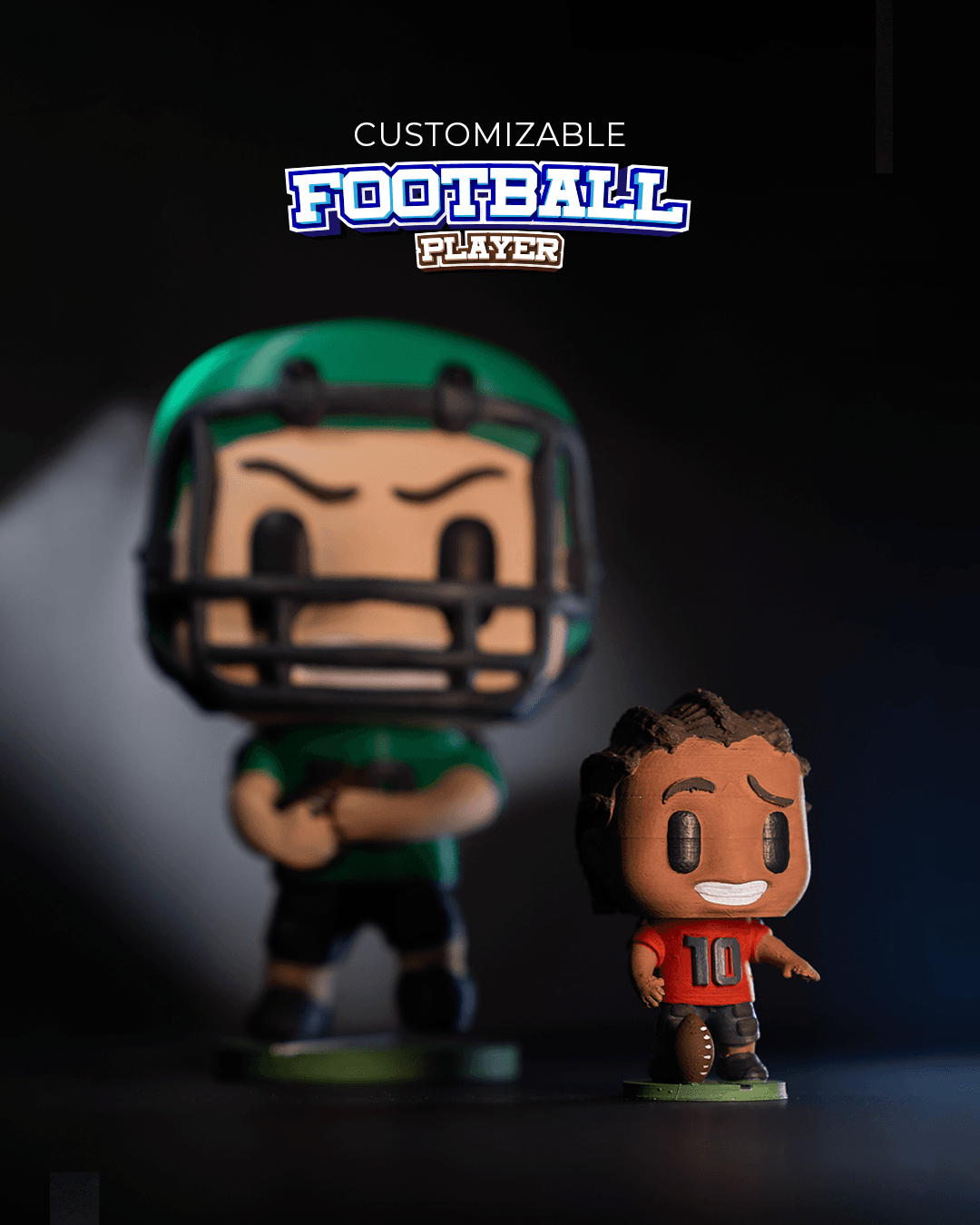 0283 - Customizable Football Player