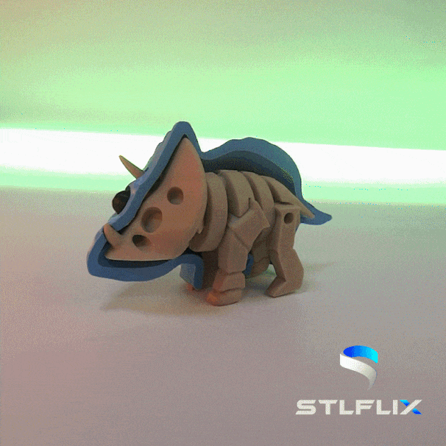 0038 - Triceratops Skeleton Puzzle